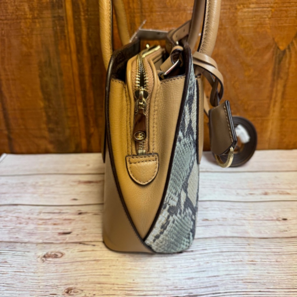 Radley London Liverpool 2.0 Medium Zip-Top Satchel - Butterscotch - Picture 3 of 7